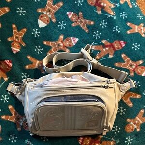 Stylish Cream Crossbody Bag